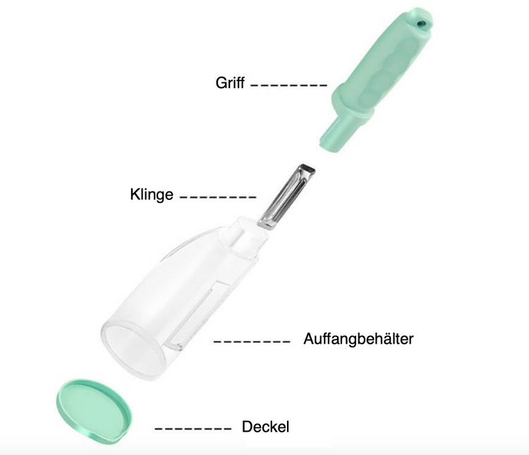 Multifunktionaler Obst- & Gemüseschäler