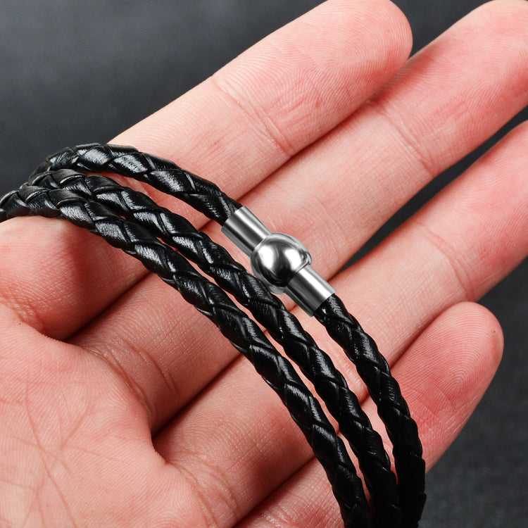 Personalisiertes Lederarmband für Herren/Frauen